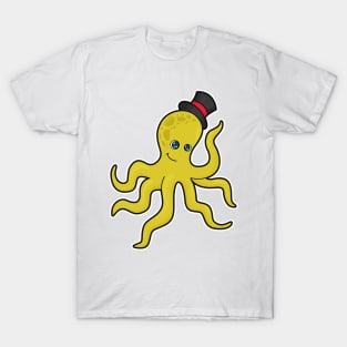 Octopus with Hat T-Shirt